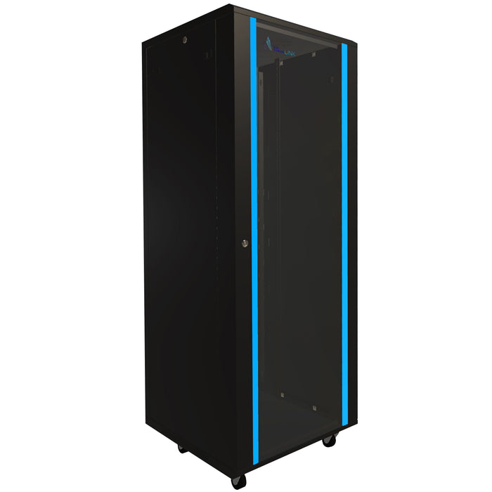 Armario Extralink 37u 600x600 Negro Rackmount  De Pie