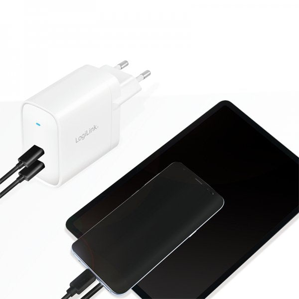 EAN 4052792067545 - LogiLink PA0282 cargador de dispositivo móvil Teléfono móvil, Tableta Blanco Corriente alterna Carga rápi imagen 6