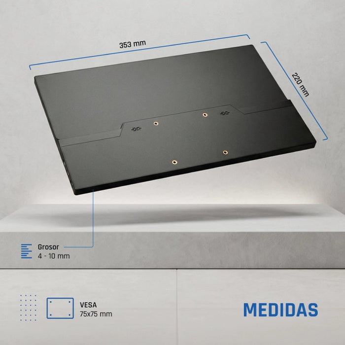 EAN 8435364319987 - iggual MPL156 pantalla para PC 39,6 cm (15.6") 1920 x 1080 Pixeles Full HD LED Negro imagen 5