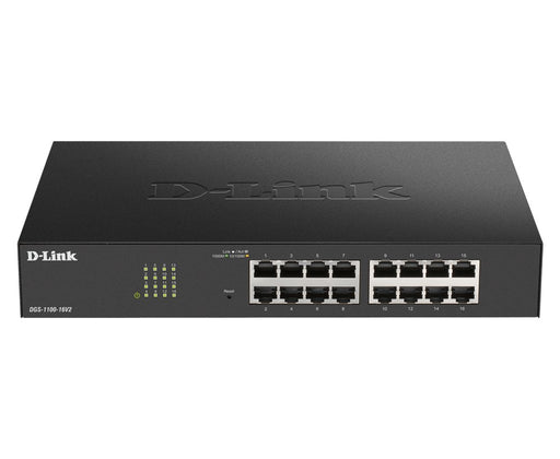 EAN 0790069451768 - D-Link DGS-1100-16V2 switch Gestionado L2 Gigabit Ethernet (10/100/1000) Negro imagen 1