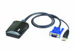 EAN 4719264644788 - ATEN CV211 cable para video, teclado y ratón (kvm) Negro, Azul imagen 1