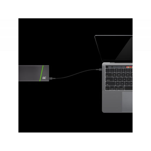 EAN 5907813963605 - Green Cell KABGC31 cable USB USB 2.0 0,3 m USB C Negro imagen 2