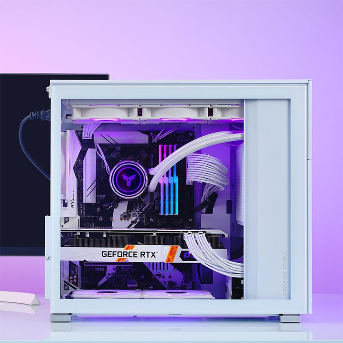 Jonsbo D41 Mesh Atx Gehäuse, Temperojo Glass - Blanco