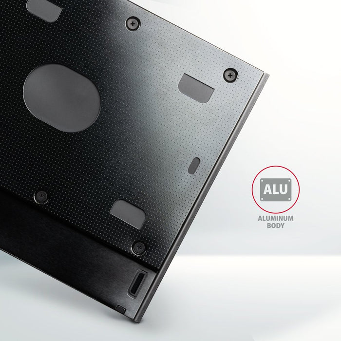 EAN 8595247906533 - Axagon RSS-CD09 2.5 SSD/HDD caddy into DVD slot 9.5 mm LED ALU tarjeta y adaptador de interfaz Interno SA imagen 6