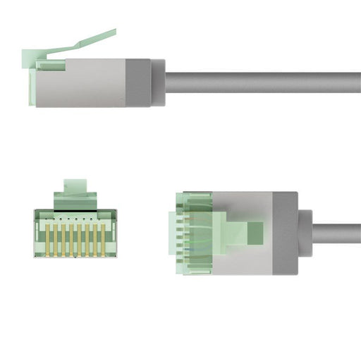 EAN 4040849743450 - Goobay 74345 cable de red Gris 0,5 m Cat8.1 U/FTP (STP) imagen 2
