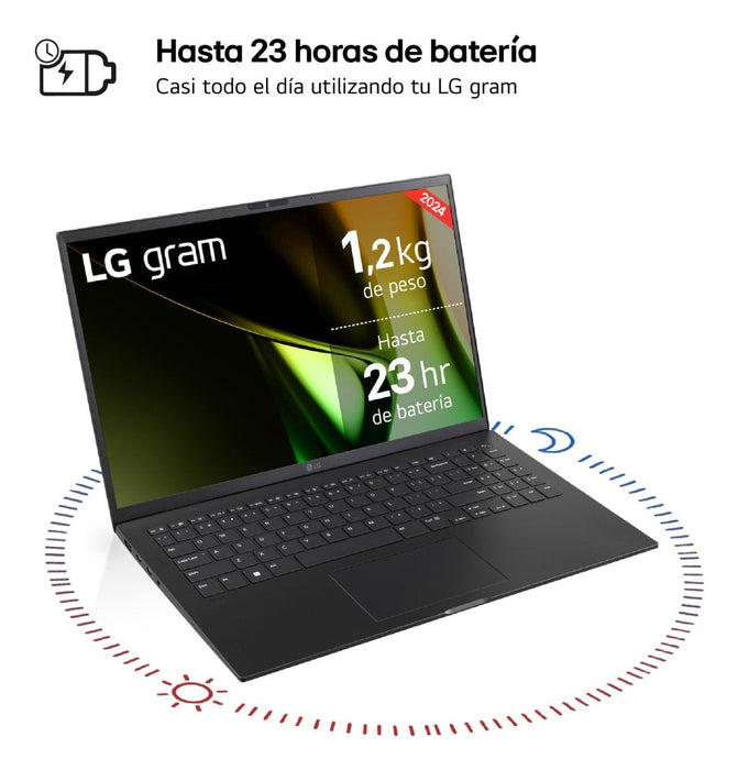 Portátil Lg Gram 15z90s-G.Aa55b Intel Core Ultra 5-125h 16gb 512gb Ssd 15.6' Win11
