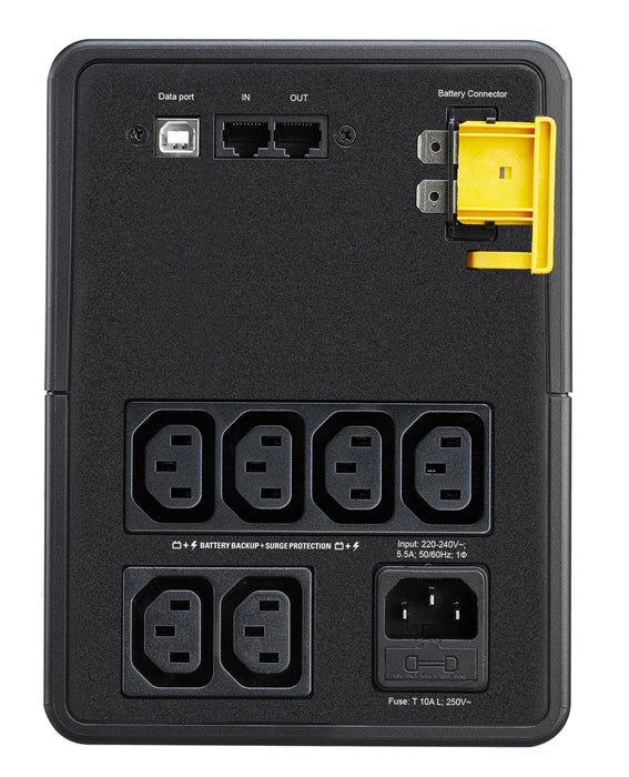 EAN 0731304410812 - APC BX1200MI sistema de alimentación ininterrumpida (UPS) Línea interactiva 1,2 kVA 650 W 6 salidas AC imagen 2