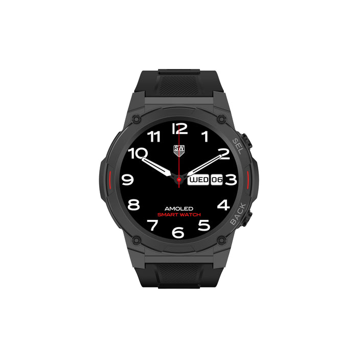 EAN 5908235977669 - MaxCom FW63 Cobalt Pro 3,63 cm (1.43") AMOLED 51 mm Digital Pantalla táctil Negro imagen 2