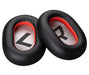 EAN 0197497572179 - HP Poly Voyager 8200 Black Leatherette Ear Cushions (2 Pieces) Juego de fundas protectoras desechables imagen 1