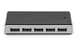 EAN 4016032331445 - Digitus DA-70229 hub de interfaz 480 Mbit/s Negro, Plata imagen 4