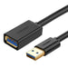 EAN 6957303800544 - Ugreen US129 cable USB USB 3.2 Gen 1 (3.1 Gen 1) 2 m USB A 5 Gbit/s Negro imagen 1