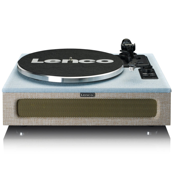 Tocadiscos  Lenco Ls-440  De Tracción Por Correa Azul, Gris Pardo Automático