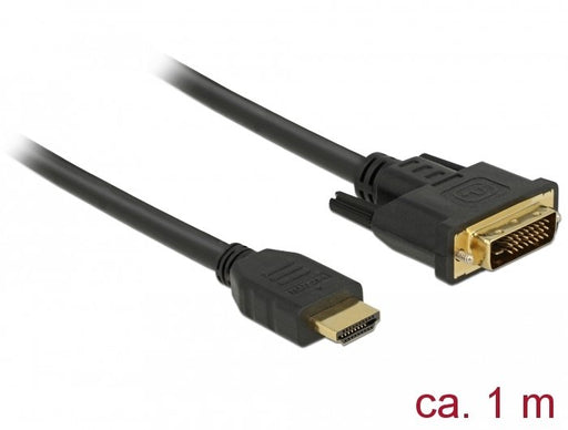 EAN 4043619856527 - DeLOCK 85652 adaptador de cable de vídeo 1 m HDMI tipo A (Estándar) DVI Negro imagen 1