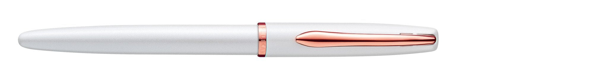 EAN 4012700821805 - Pelikan Jazz Noble Elegance P36 pluma estilográfica Sistema de carga por cartucho Oro, Perlado, Blanco 1  imagen 3