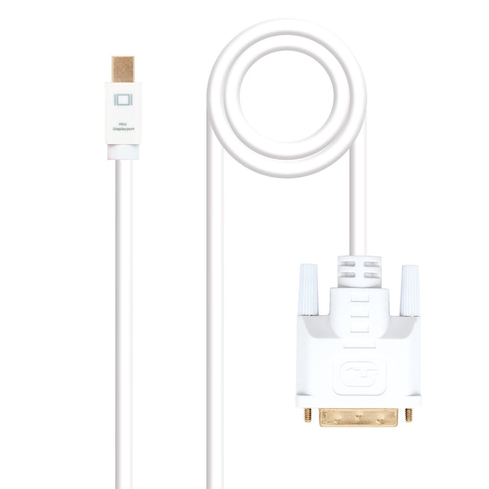 EAN 8433281008618 - Nanocable 10.15.4202 adaptador de cable de vídeo 2 m Mini DisplayPort imagen 1
