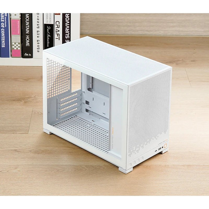 Caja Micro-Atx Jonsbo D32 Std Cristal Templado Blanco