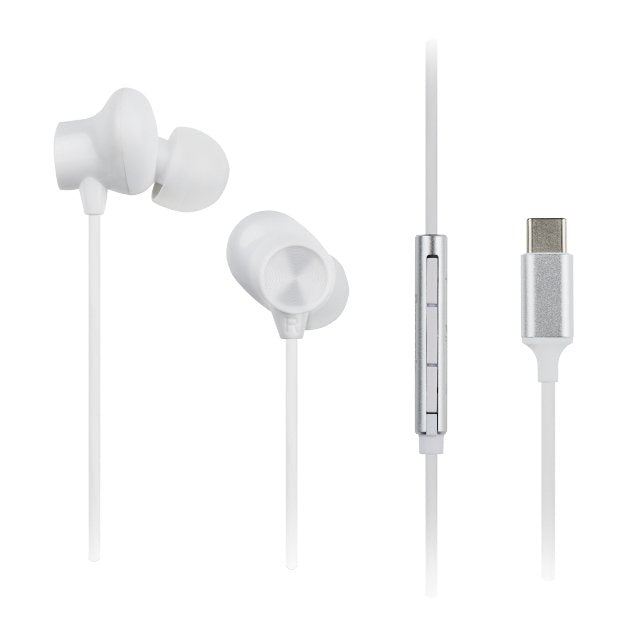 EAN 5025232984145 - Panasonic RP-TCM225DEW auricular y casco Auriculares Alámbrico Dentro de oído Llamadas/Música USB Tipo C  imagen 1