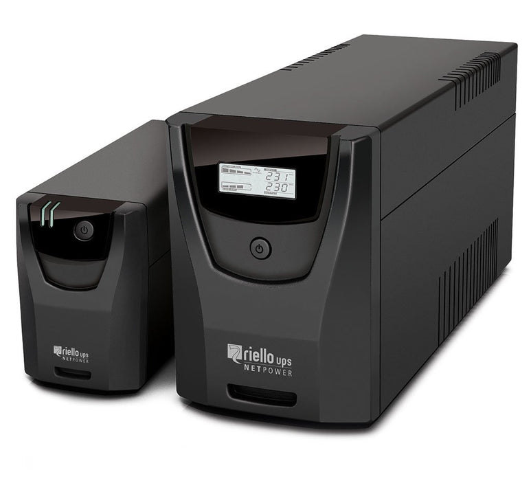 EAN 8023251004384 - Riello Net Power sistema de alimentación ininterrumpida (UPS) Línea interactiva 0,6 kVA 360 W 4 salidas A imagen 1