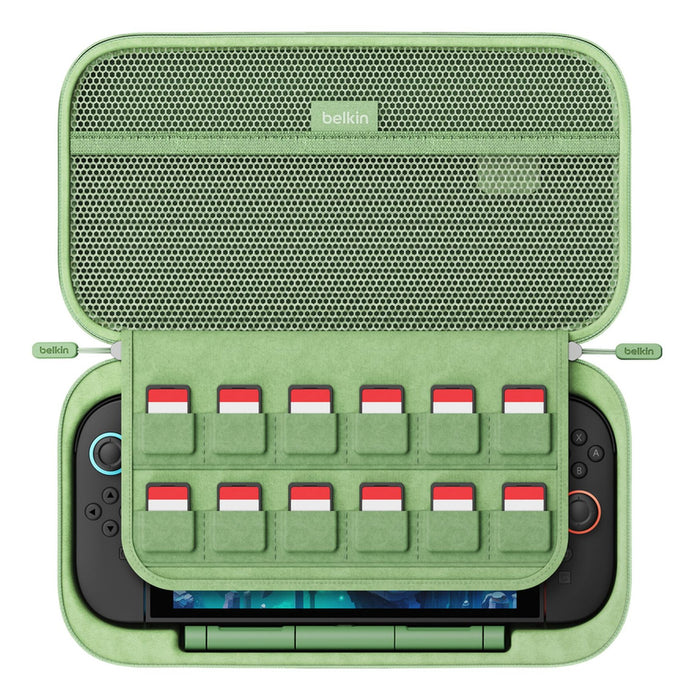 EAN 0745883925520 - Belkin ENA003HQSE funda para consola portátil Bolsa de transporte Nintendo Verde imagen 8