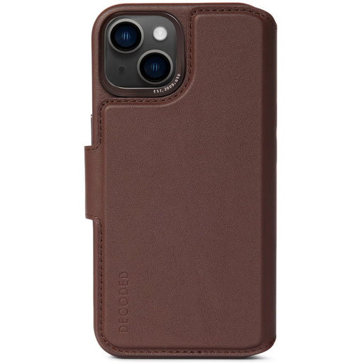 EAN 8720593006754 - Decoded Modu Wallet funda para teléfono móvil 17 cm (6.69") Funda cartera Marrón, Chocolate imagen 1