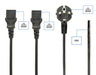 EAN 8716309030151 - Gembird PC-186-ML6 cable de transmisión Negro 2 m CEE7/4 imagen 3