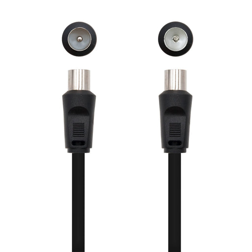 EAN 8433281001541 - Nanocable 10.26.0202 cable coaxial 3C-2V 1,8 m 9,5 mm Negro imagen 2