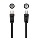 EAN 8433281001541 - Nanocable 10.26.0202 cable coaxial 3C-2V 1,8 m 9,5 mm Negro imagen 2