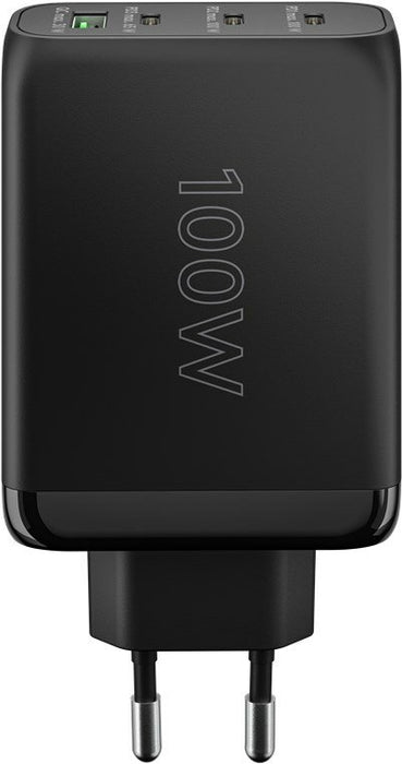 EAN 4040849655555 - Goobay 65555 cargador de dispositivo móvil Portátil, Smartphone Negro Corriente alterna Carga rápida Inte imagen 3