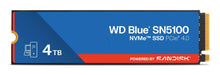 EAN 718037906270 - Western Digital WD Blue SN5100 4 TB M.2 PCI Express 4.0 NVMe QLC 3D NAND imagen 1