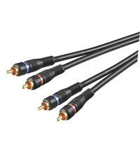 EAN 4040849504341 - Goobay AVK 132-1000 10.0m cable de audio 10 m 2 x RCA Negro imagen 1