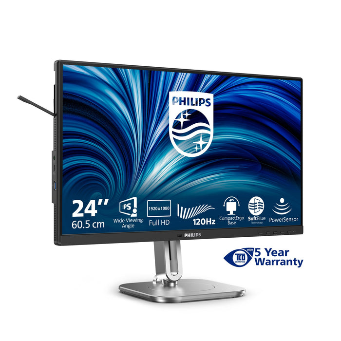 EAN 8721038003727 - Philips 4000 series 24B2N4200/00 pantalla para PC 60,5 cm (23.8") 1920 x 1080 Pixeles Full HD LCD Gris imagen 4