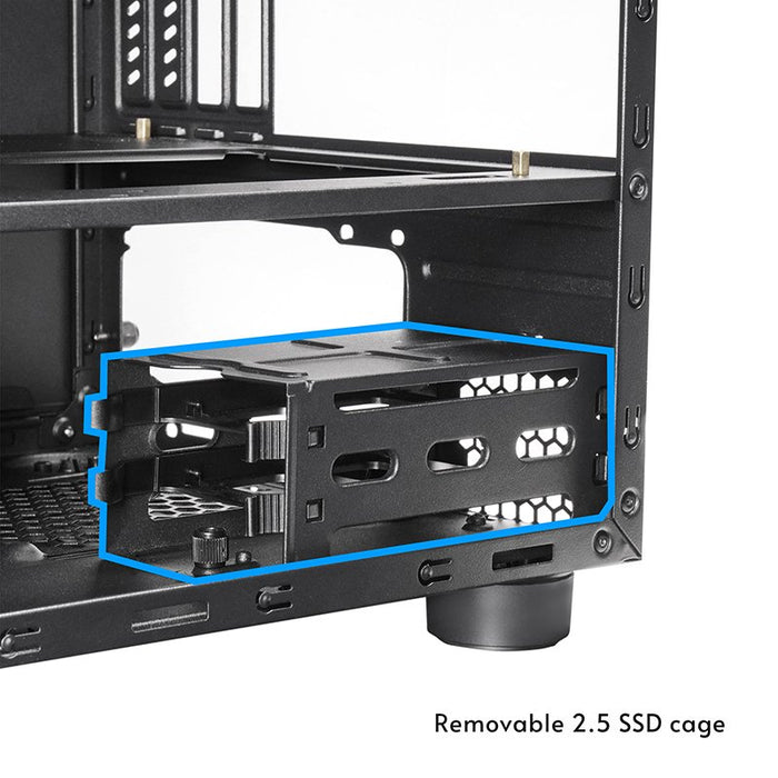 EAN 0753263079275 - Chieftec CI-03B-OP carcasa de ordenador Cubo Negro imagen 13