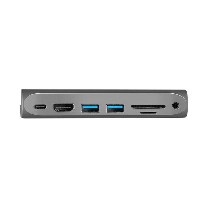 Usb 3.2 Gen1 Docking Station, 7-Port, Pd, For Ipad, Aluminum