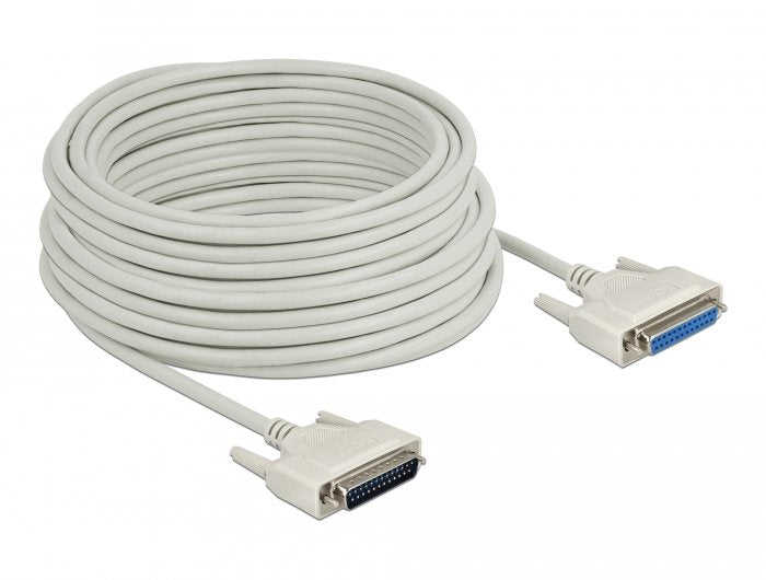 Delock Serielles Cable D-Sub 25 Stecker Zu Buchse 20 M