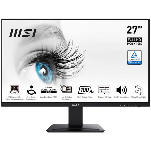 EAN 4711377035101 - MSI Pro MP273A pantalla para PC 68,6 cm (27") 1920 x 1080 Pixeles Full HD LED Negro imagen 1