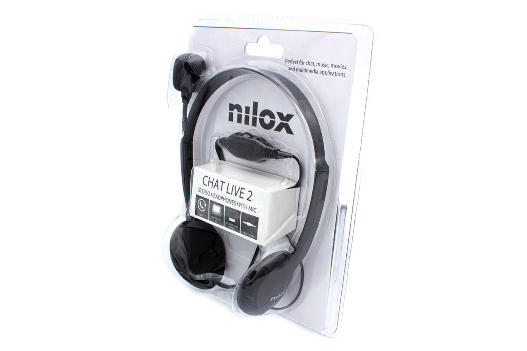 EAN 8436556148552 - Nilox CHAT LIVE 2 Dentro de oído Llamadas/Música Negro imagen 21