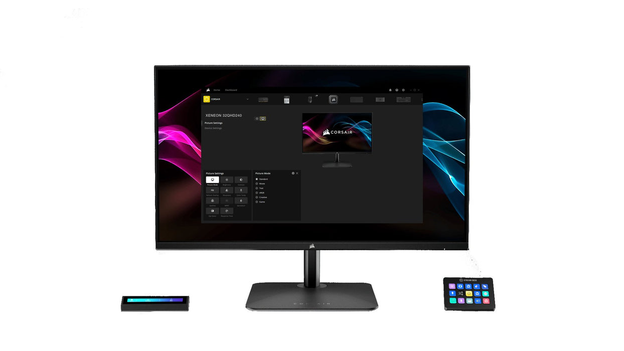 EAN 0840006665984 - Corsair Xeneon 32UHD144-A pantalla para PC 81,3 cm (32") 3840 x 2160 Pixeles 4K Ultra HD Negro imagen 3