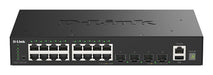 EAN 0790069474620 - D-Link DGS-1530-20/E switch Gestionado L2 Gigabit Ethernet (10/100/1000) Negro imagen 1