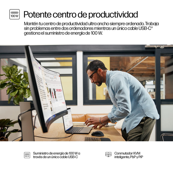EAN 5715063749630 - HP Series 5 Pro 534pm pantalla para PC 86,4 cm (34") 3440 x 1440 Pixeles Wide Quad HD LCD Negro imagen 6