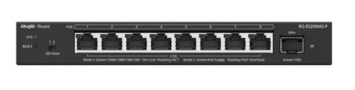 EAN 6976915003327 - Ruijie Networks RG-ES209MG-P switch Gestionado L2 2.5G Ethernet (100/1000/2500) Energía sobre Ethernet (P imagen 2