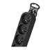 EAN 5902211110705 - Maclean MCE225 base múltiple 1,5 m 6 salidas AC Interior Negro imagen 4