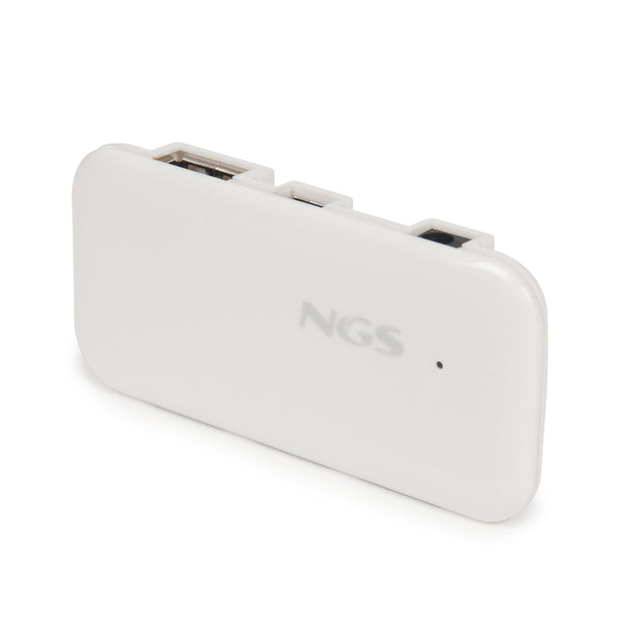 EAN 8436001310091 - NGS NGS-HUB-0032 hub de interfaz USB 2.0 480 Mbit/s Blanco imagen 4