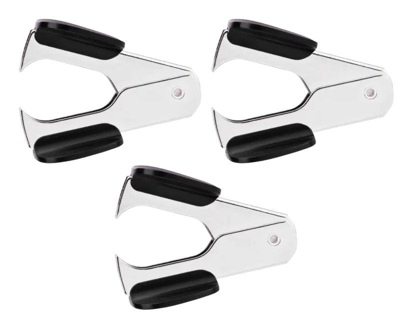 Deli Heftklemmerentferner 3er Set Plateado