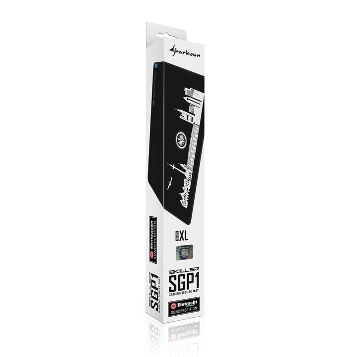 EAN 4044951027385 - Sharkoon SGP1 XL Eintracht Frankfurt Sonderedition Alfombrilla de ratón para juegos Negro imagen 3