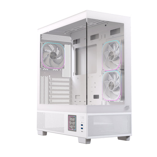 EAN 6977277360028 - Einarex EXCS-PR-51DR-W carcasa de ordenador Midi Tower Blanco imagen 2
