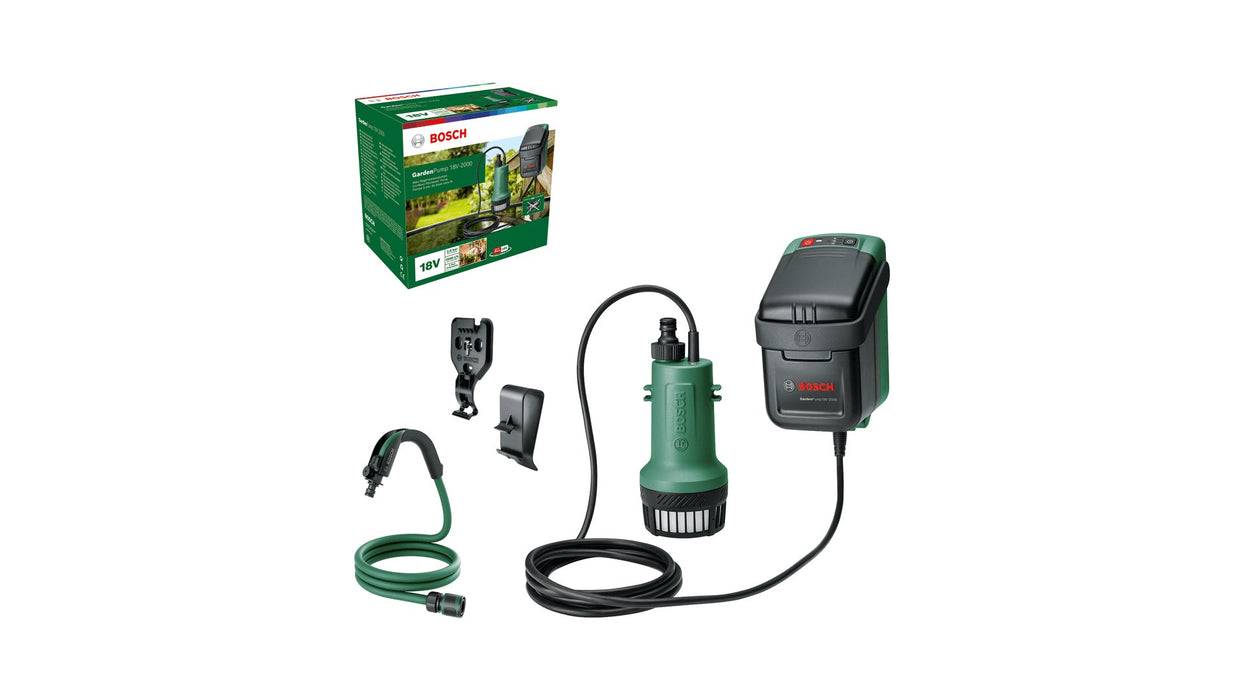 EAN 4059952617534 - Bosch GardenPump18V-2000 (1x2.5Ah) 2000 l/h imagen 3