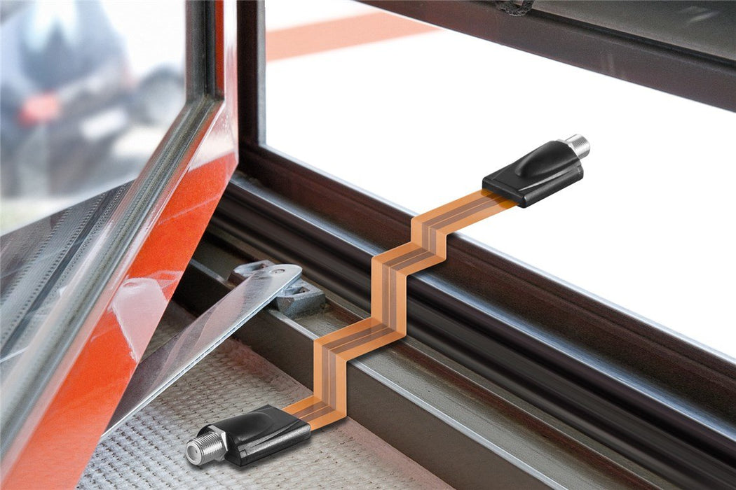 Pasador De Ventana Goobay Lnb, Cable Marrón, 18 Cm 11953