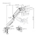 EAN 8435739904596 - AISENS DT32TSR-435 soporte para monitor 81,3 cm (32") Escritorio imagen 7