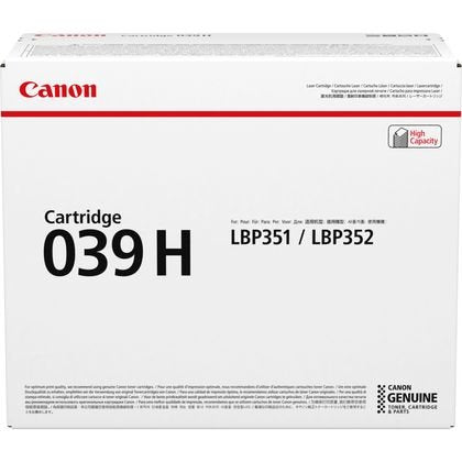 EAN 4549292053746 - Canon CRG-039 H cartucho de tóner 1 pieza(s) Original Negro imagen 1