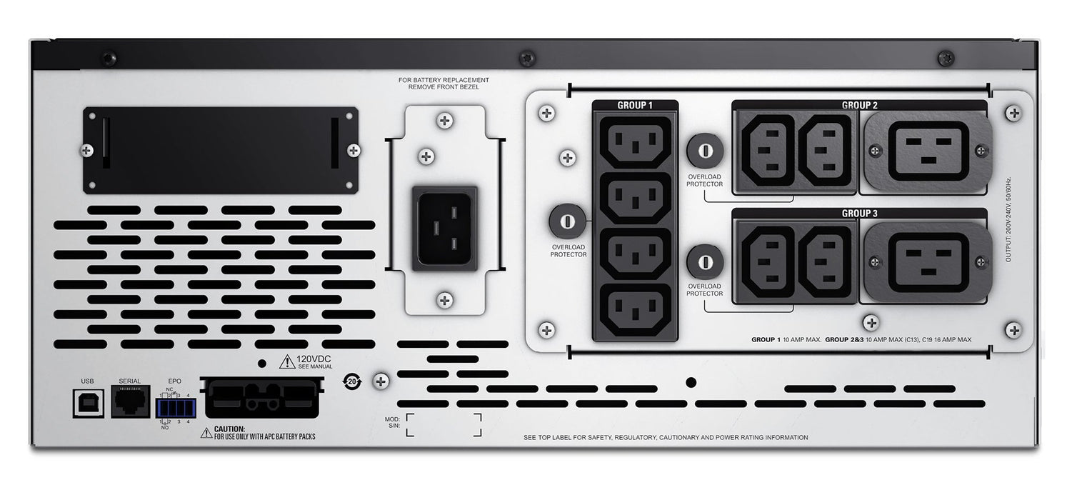 EAN 0731304327158 - APC Smart-UPS X 2200VA sistema de alimentación ininterrumpida (UPS) Línea interactiva 2,2 kVA 1980 W 10 s imagen 3